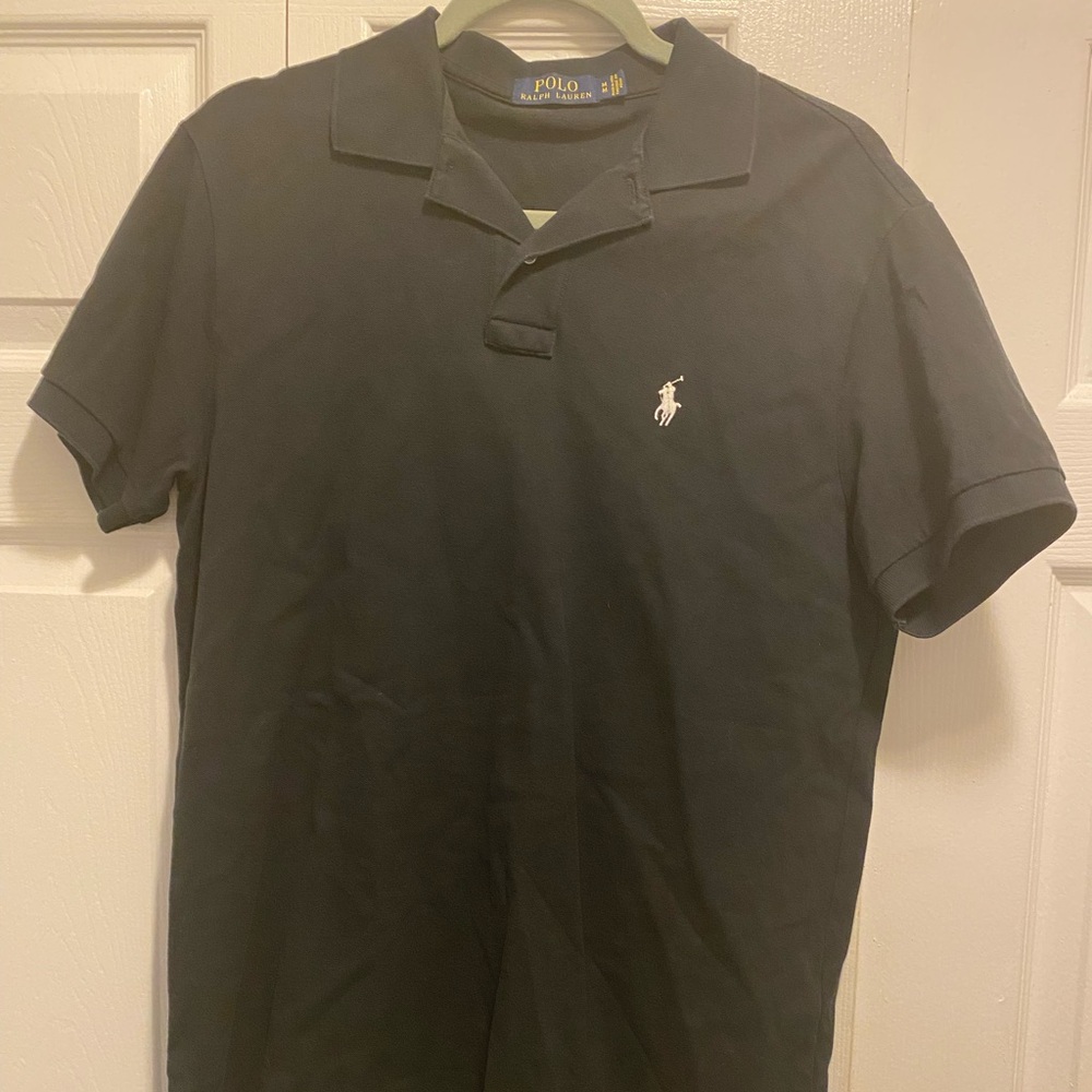 Polo Ralph Lauren Black polo-sz med
